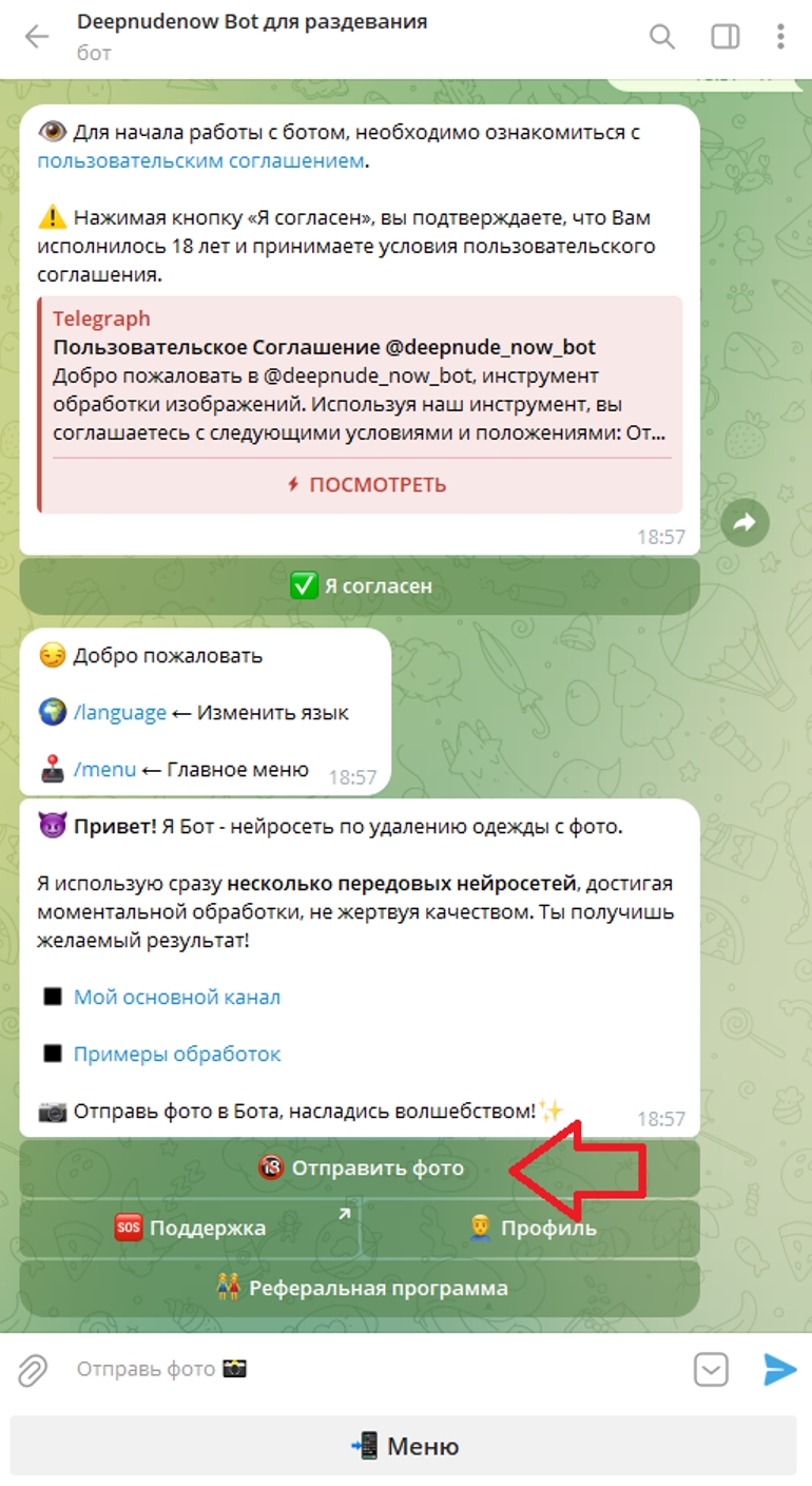 Deepnudenow Bot